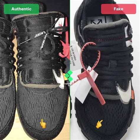 fake off white nike presto|off white presto price.